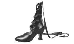 American Duchess Tango Women's Edwardian Boot (Black Cherry) -StrideOne Store tango blackcherry label no display