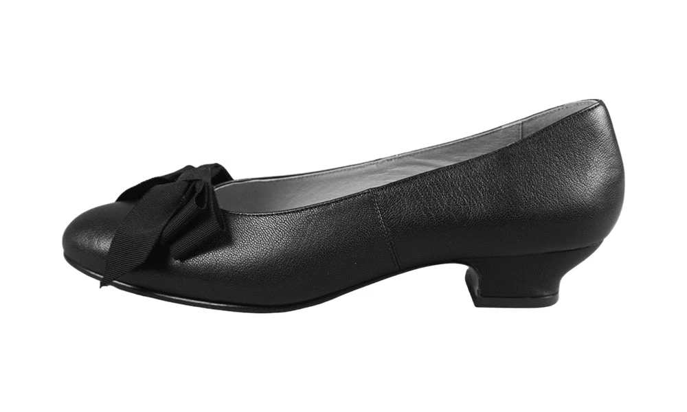 American Duchess Waltz Women's Edwardian Slipper (Black) 7 American Duchess Waltz Women's Edwardian Slipper (Black) - Image 5