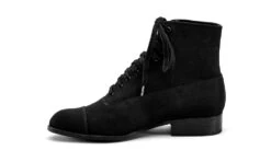 American Duchess Watson Women’s Edwardian Lace-Up Boots (Black) -StrideOne Store watson black label no display