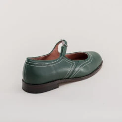 American Duchess Wednesday Women's Vintage Mary Jane Shoes (Green) -StrideOne Store wednesday vintage mary jane shoes green 4