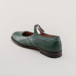 American Duchess Wednesday Women's Vintage Mary Jane Shoes (Green) -StrideOne Store wednesday vintage mary jane shoes green 6