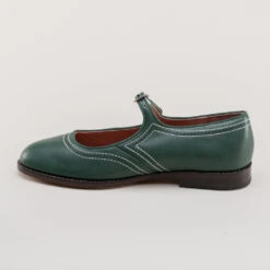 American Duchess Wednesday Women's Vintage Mary Jane Shoes (Green) -StrideOne Store wednesday vintage mary jane shoes green 7