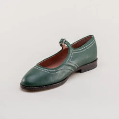 American Duchess Wednesday Women's Vintage Mary Jane Shoes (Green) -StrideOne Store wednesday vintage mary jane shoes green 8