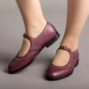 American Duchess Wednesday Women's Vintage Mary Jane Shoes (Merlot) 2 American Duchess Wednesday Women's Vintage Mary Jane Shoes (Merlot) -StrideOne Store wednesday vintage mary jane shoes merlot of 2